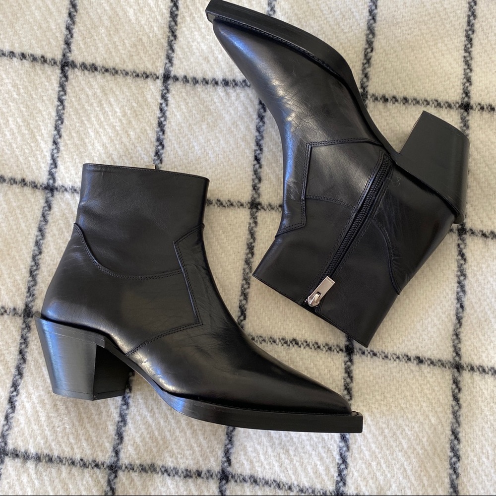 THE KOOPLES women boots genuine leather NWT US 8 - Picture 7 of 15